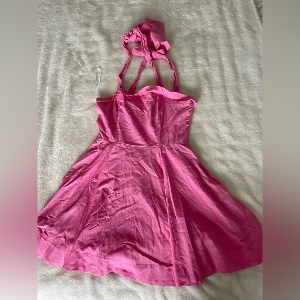 Lulu's Flirtatious Looks Pink Mini Dress - Picture 12 of 12
